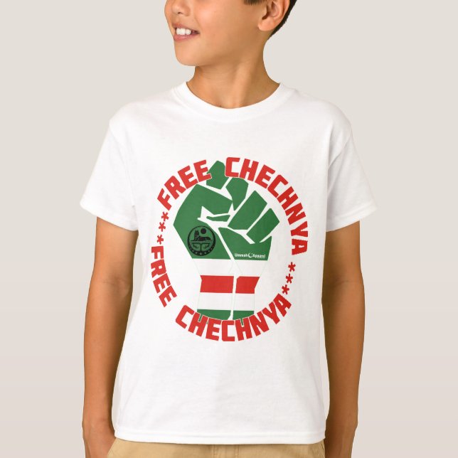 Freie Tschetschenien T-Shirt (Vorderseite)