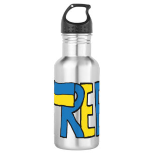 Freie Ukraine Edelstahlflasche