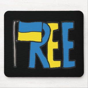 Freie Ukraine Mousepad