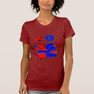 FREIE UMARMUNGS-Umarmungs-Lächelnwiederholung T-Shirt