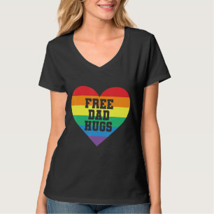 Freie Vater Schläge Regenbogenfarben Flag LGBt für T-Shirt