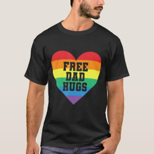 Freie Vater Schläge Regenbogenfarben Flag LGBt für T-Shirt