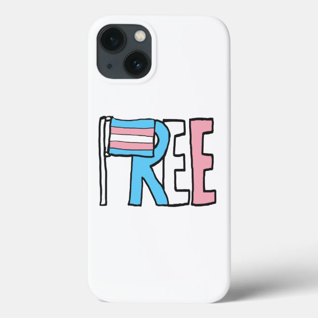 Freie Verkehrsrechte-Flagge Case-Mate iPhone Hülle (Rückseite)