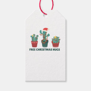 Freie Weihnachtshugs Funny Cactus Pflanze Geschenkanhänger