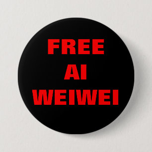 "Freier Ai Weiwei" knöpft Buttone Button
