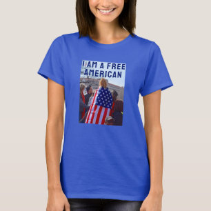 Freier amerikanischer (dunkler) T - Shirt