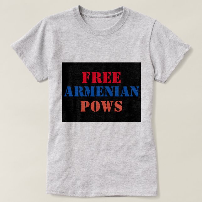 Freier armenischer Pows-T - Shirt (Design vorne)