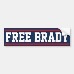 Freier Brady Autoaufkleber