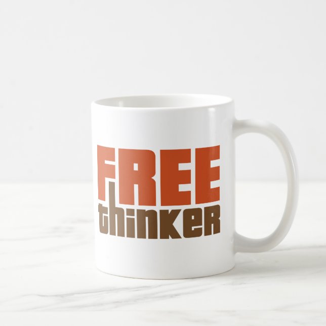 Freier Denker Kaffeetasse (Rechts)
