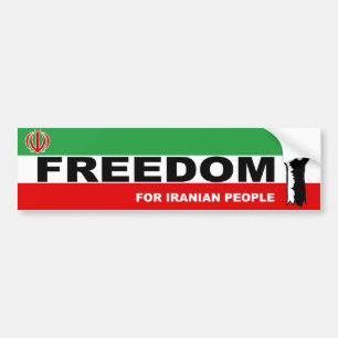 Freier der Iran-Autoaufkleber Autoaufkleber