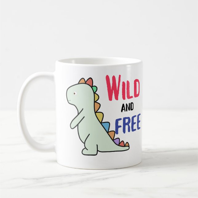Freier Dino Kaffeetasse (Links)