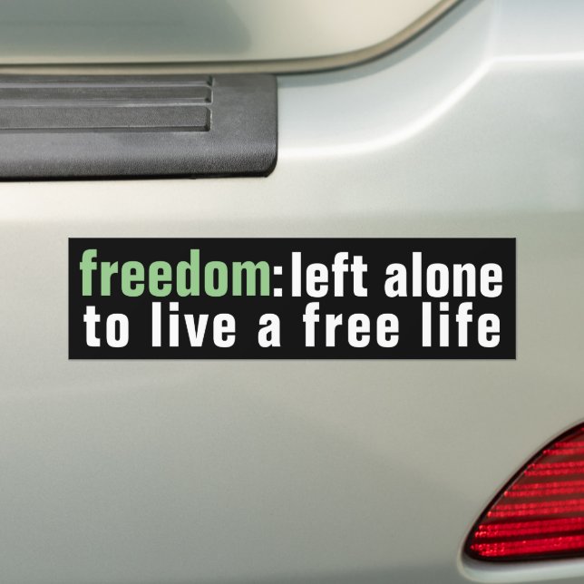 Freier (dunkler) Autoaufkleber (Auf Auto)