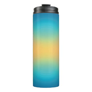 freier Farbverlauf auf thermischem Tumbler Thermosbecher