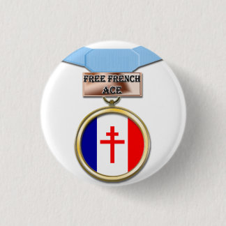 Freier französischer Asmedaillenknopf Button