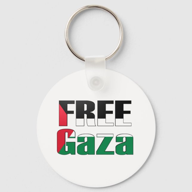 Freier Gaza Schlüsselanhänger (Vorderseite)
