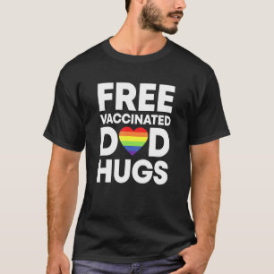Freier geimpfter Vater Hugs Phantastisches Schwert T-Shirt