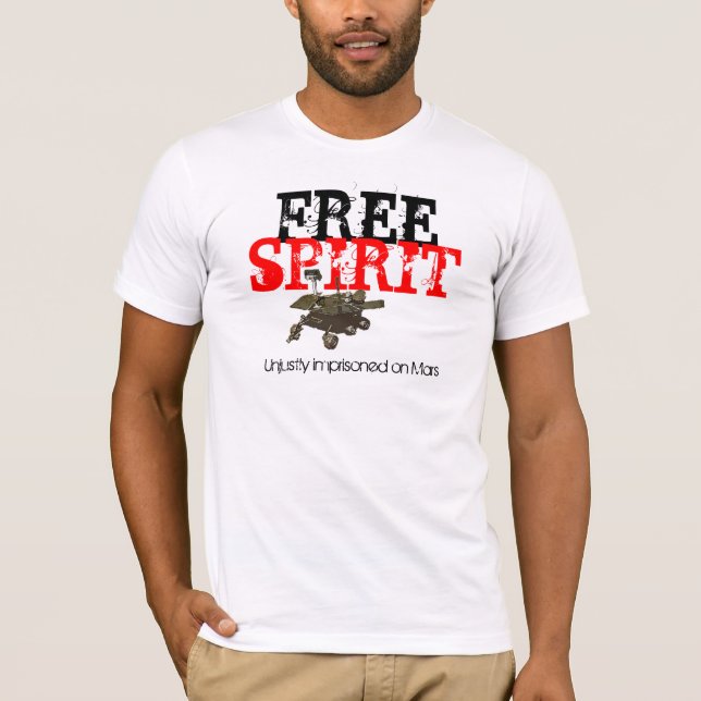 FREIER GEIST-MARS-VAGABUND 2 T-Shirt (Vorderseite)