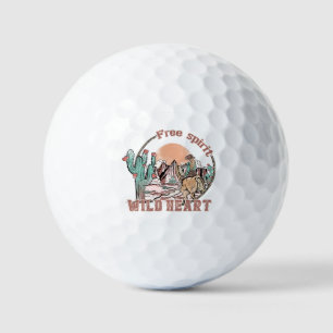 Freier Geist, Wildes Herz   WESTERN Golfball