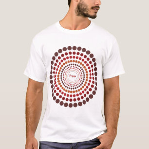 "Freier" grafischer T - Shirt
