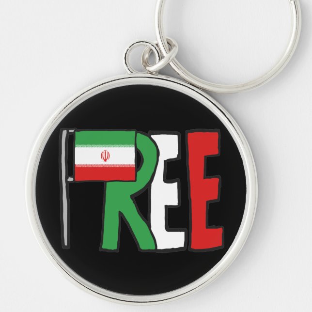 Freier Iran Schlüsselanhänger (Vorne)