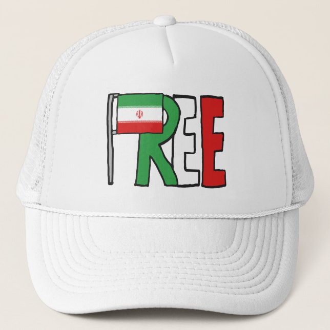 Freier Iran Truckerkappe (Vorderseite)