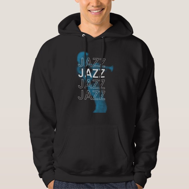 Freier Jazz Hoodie (Vorderseite)