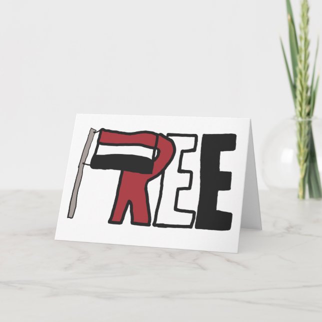 Freier Jemen Karte (Vorderseite)
