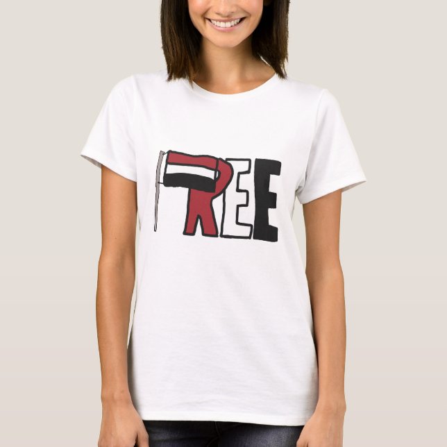 Freier Jemen T-Shirt (Vorderseite)