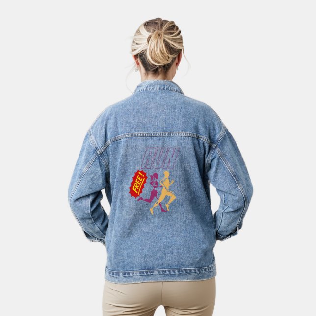freier Lauf Jeansjacke (Modell)