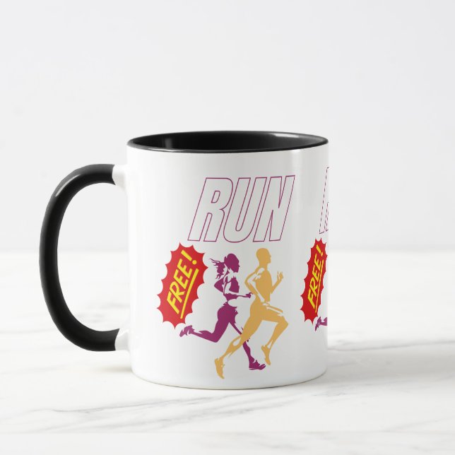 freier Lauf Tasse (Links)