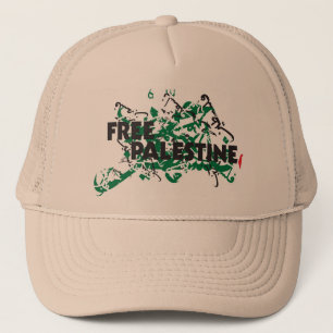 Freier Palästinakhakis-Hut Truckerkappe