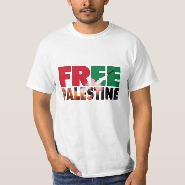 Freier palästinensischer T - Shirt (Vorderseite)