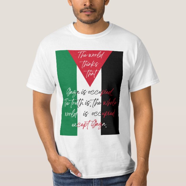 Freier palästinensischer T - Shirt - T - Shirt in  (Vorderseite)