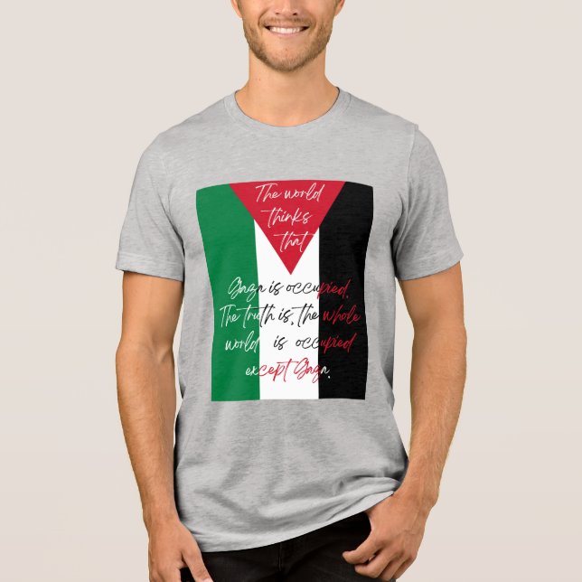 Freier palästinensischer T - Shirt - T - Shirt in  (Vorderseite)