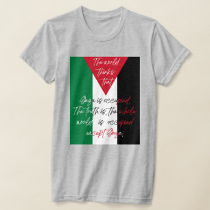 Freier palästinensischer T - Shirt - T - Shirt in 