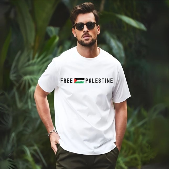 FREIER PALESTINE T - Shirt für den Menschen (Von Creator hochgeladen)