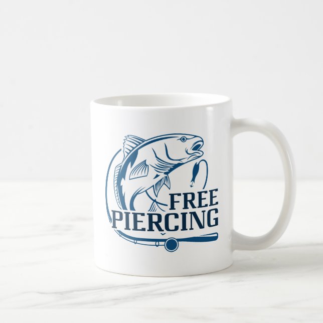 Freier Piercing Kaffeetasse (Rechts)