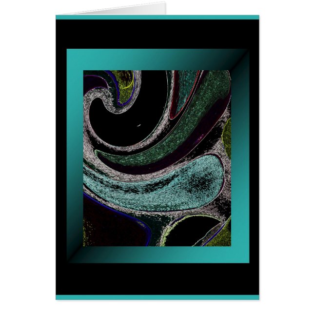 Freier Raum - Mitternachtsaqua-Glühen (Vorne)