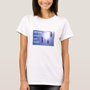 Freier Reisepass (leichter T - Shirt) T-Shirt
