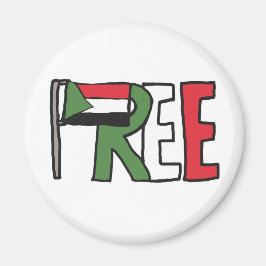 Freier Sudan Magnet