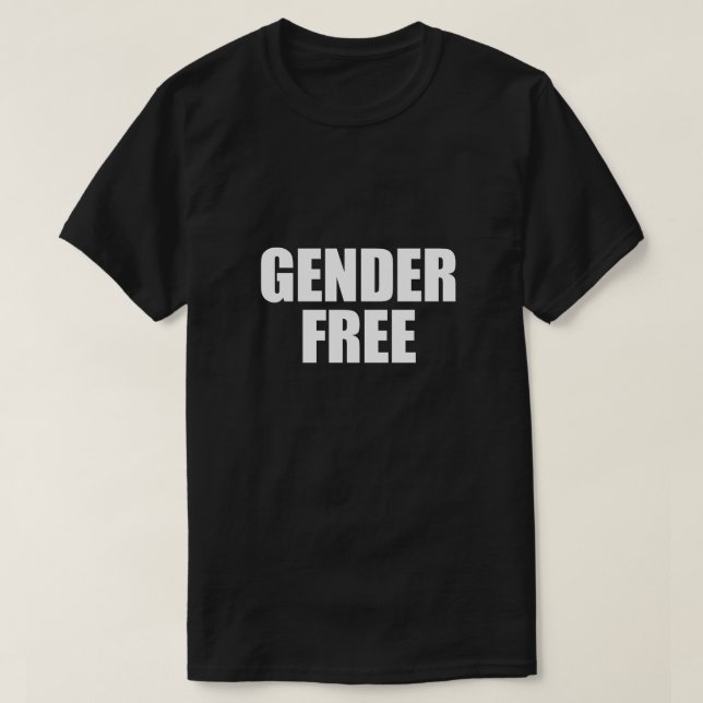 FREIER T - Shirt DER GESCHLECHTER (Design vorne)