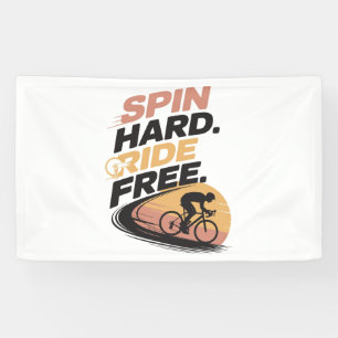Freier T - Shirt zum Radfahren Banner
