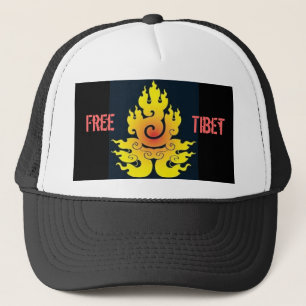 Freier Tibet-Fernlastfahrer Truckerkappe