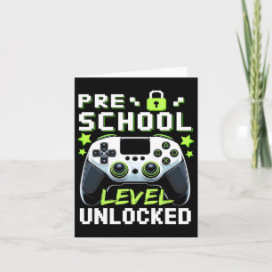 Freier Video-Gamer auf Vorschulebene zurück zur Sc Karte
