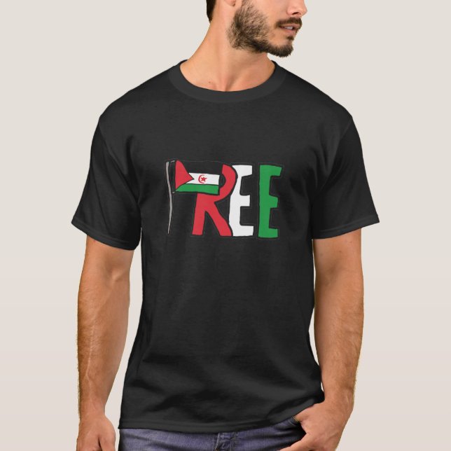 Freier Western Sahara T-Shirt (Vorderseite)