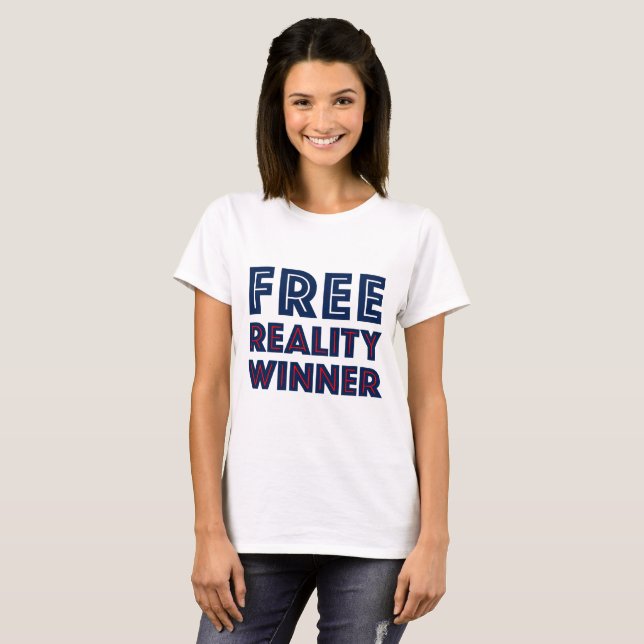 Freier Wirklichkeits-Sieger T-Shirt (Vorne ganz)