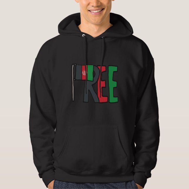 Freies Afghanistan Hoodie (Vorderseite)