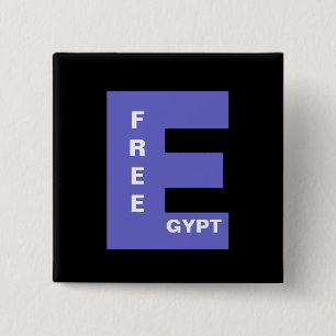 FREIES ÄGYPTEN BUTTON