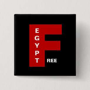 FREIES ÄGYPTEN BUTTON