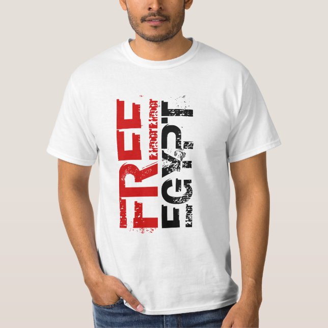 FREIES ÄGYPTEN T-Shirt (Vorderseite)